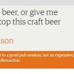 The guardian beer nerds